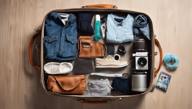 Quels sont les essentiels à mettre dans sa liste de valise pour un voyage ?