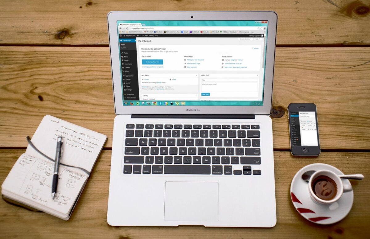 ordinateur SEO WordPress