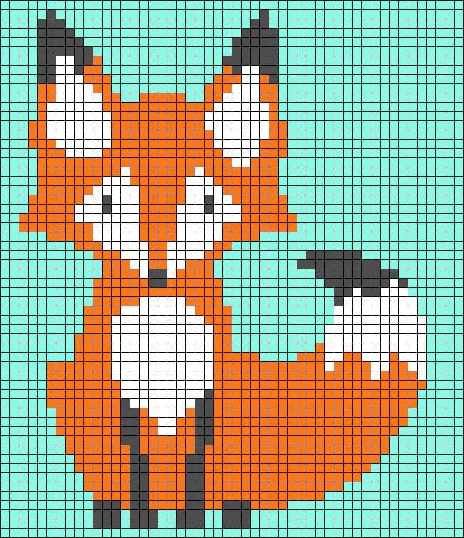 Renard pixel art : dessiner un sprite lisible à petite taille