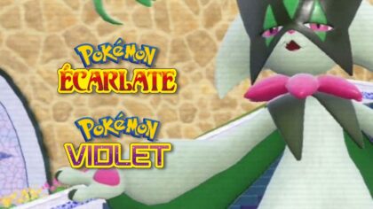 Miascarade, Pokémon félin de type Plante et Ténèbres de la neuvième génération