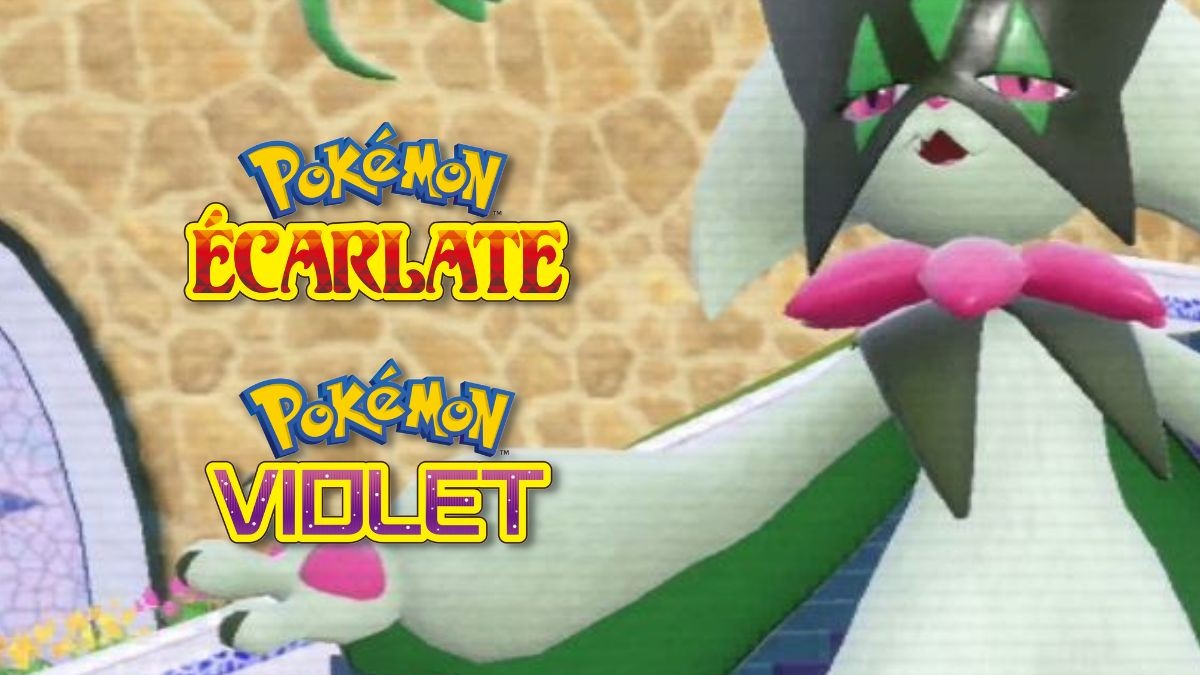 Miascarade, Pokémon félin de type Plante et Ténèbres de la neuvième génération