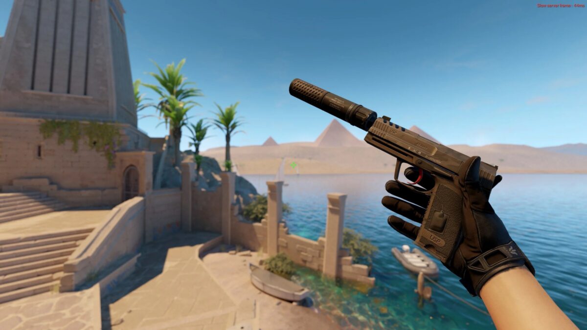 Skin USP-S Tir silencieux dans Counter-Strike 2 avec silencieux amovible